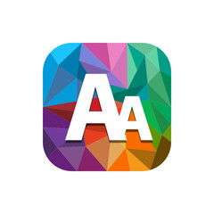 Geometric App Button