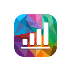 Geometric App Button