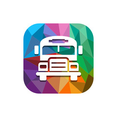 Geometric App Button