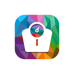Geometric App Button