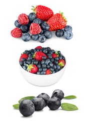 Berry Fruit, Fruit, Isolated.