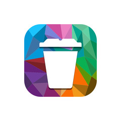 Geometric App Button