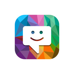 Geometric App Button