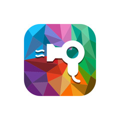 Geometric App Button