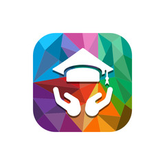 Geometric App Button