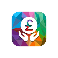 Geometric App Button