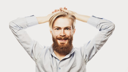 young bearded man