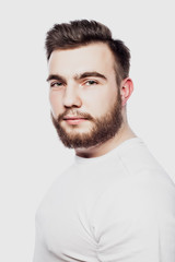 Obraz premium young bearded man