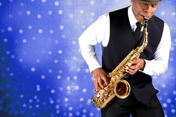 Naklejka premium Rock, music, black.