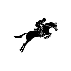 Fototapeta na wymiar Horse logo template set