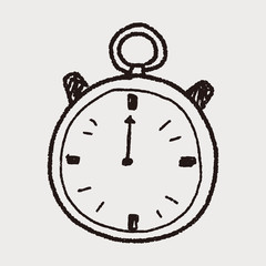 stopwatch doodle