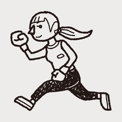 running doodle