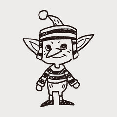 elf doodle