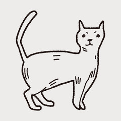 cat doodle
