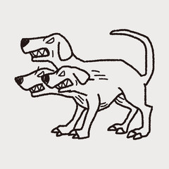 Cerberus doodle