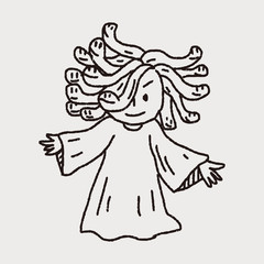 Medusa doodle
