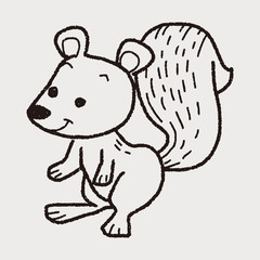 squirrel doodle