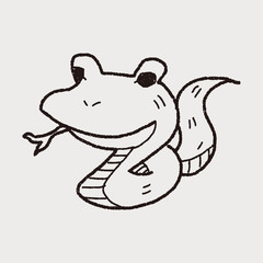 snake doodle