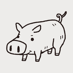 pig doodle