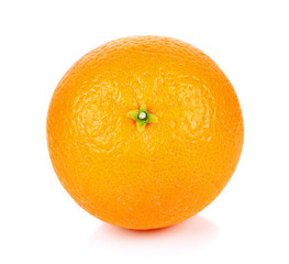 Orange fruit isolated on white background