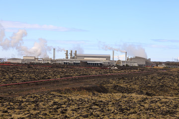 Geothermal power station.