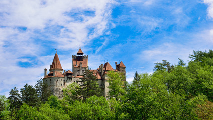 Fototapeta na wymiar Bran castle in Romania