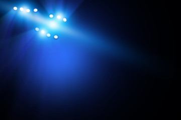 Blue stage background