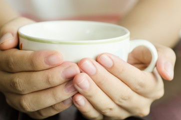 A cup of coffee ready to drink
