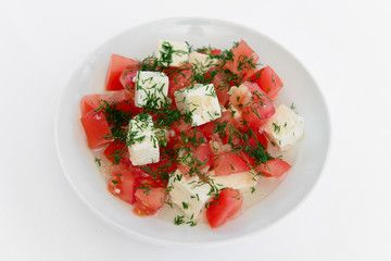 diet vegetarian salad