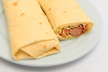 pita bread roll