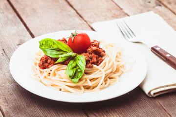 Spaghetti bolognese