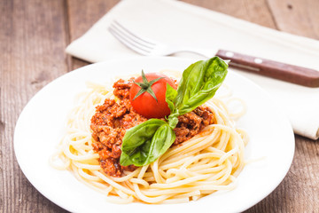 Spaghetti bolognese