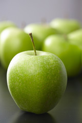 green apples