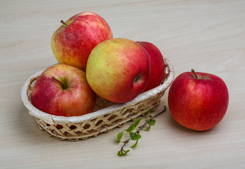 Few apples