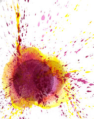 Vector Watercolor Splash