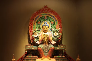 Store enrouleur sans perçage Bouddha Statue of Buddha