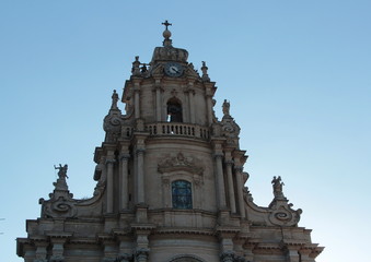 Fototapeta na wymiar Ragusa Ibla il Duomo