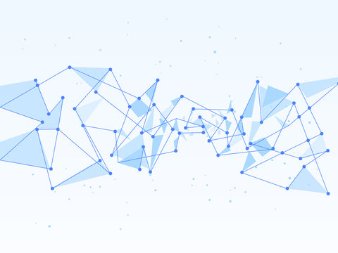 Network technology background.Vector illustration EPS10