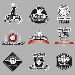 Obraz premium Basketball emblem
