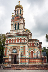 Fototapeta na wymiar Alexander Nevsky Orthodox Church. Poland