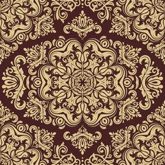 Seamless Orient Vector Background