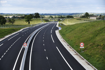 Autoroute limitée à 110km/h