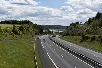 Autoroute fluide dans les 2 sens