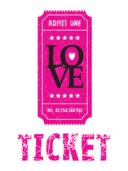 pick love ticket