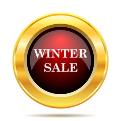 Winter sale icon