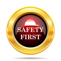 Safety first icon