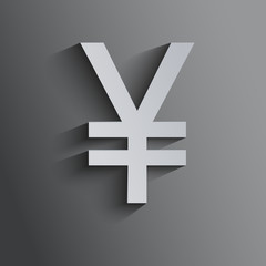 background symbol yen