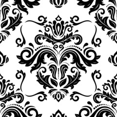 Damask Seamless Vector Pattern