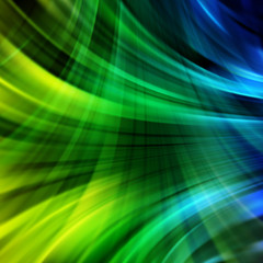 Vector abstract colorful waves background