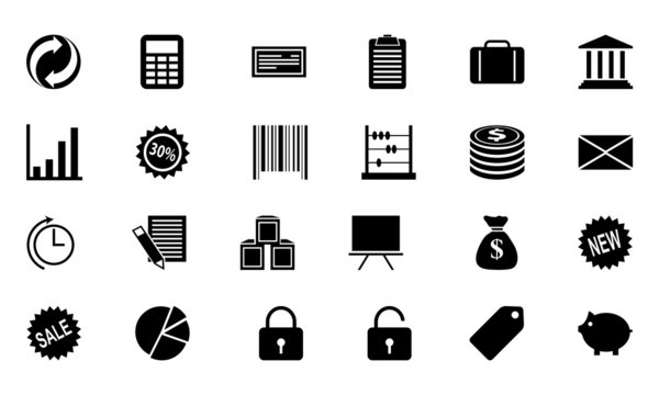 eCommerce Solid Icons 3
